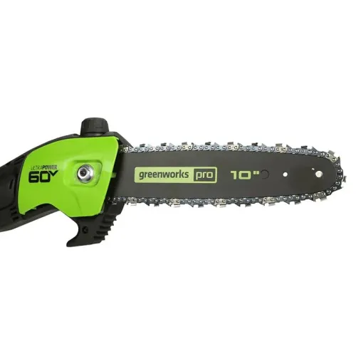 Высоторез-сучкорез Greenworks GD60PST25 60V 1402107 ( 25 см) аккумуляторный — детальное фото
