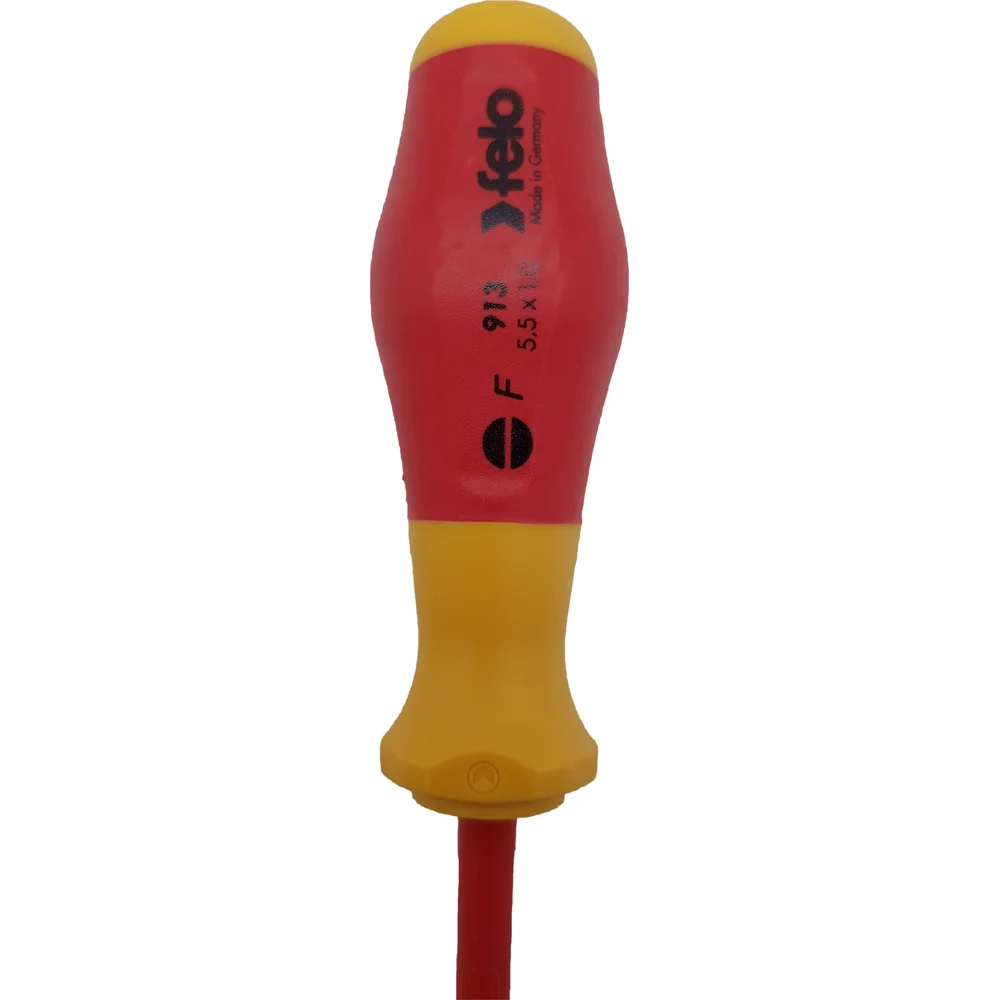 Диэлектрическая шлицевая отвертка Felo SL5,5 91305590 — детальное фото