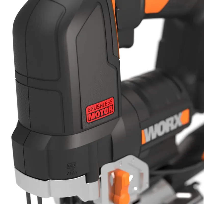 Лобзик WORX WX542 20V бесщеточный аккумуляторный — детальное фото
