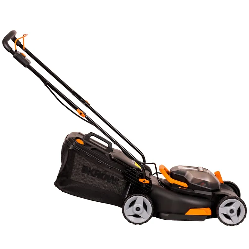 Газонокосилка WORX WG743E 40V  Li Lawn Mower 40см аккумуляторная — детальное фото