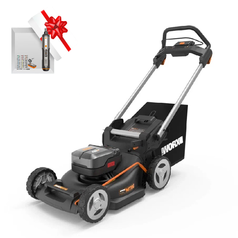 Газонокосилка WORX WG748E 40V 46 см аккумуляторная бесщеточная — фото товара