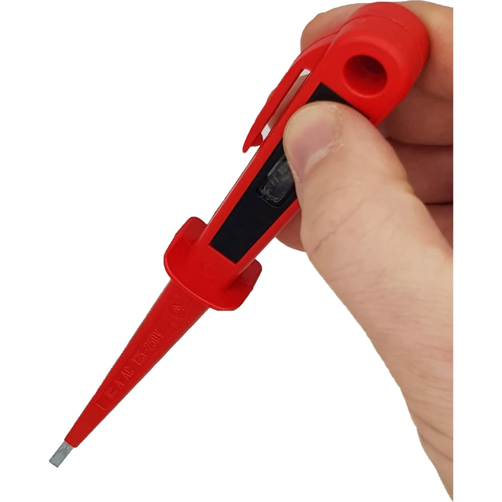 Отвертка-тестер напряжения Felo 3,5X1,0X190 100-250 В 36170004 — детальное фото