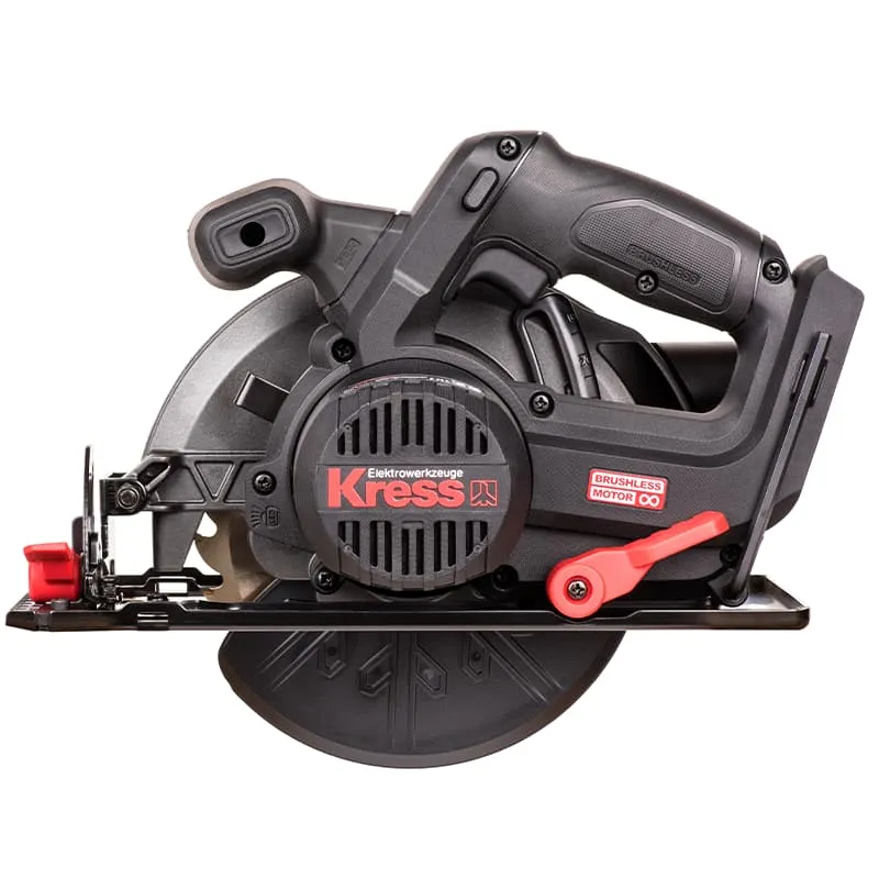Дисковая (циркулярная) пила KRESS KU520 20V 165мм аккумуляторная — детальное фото