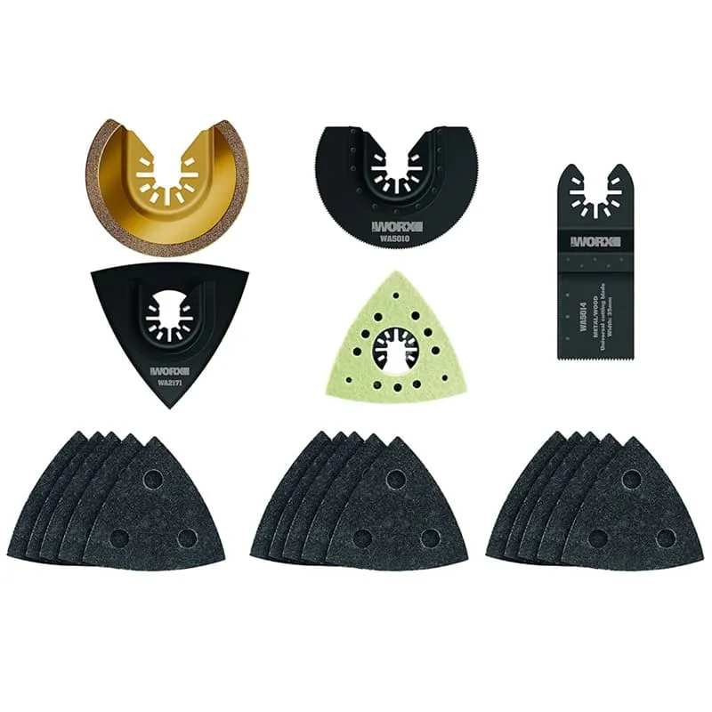 Набор насадок WORX WA5095 для реноватора — детальное фото