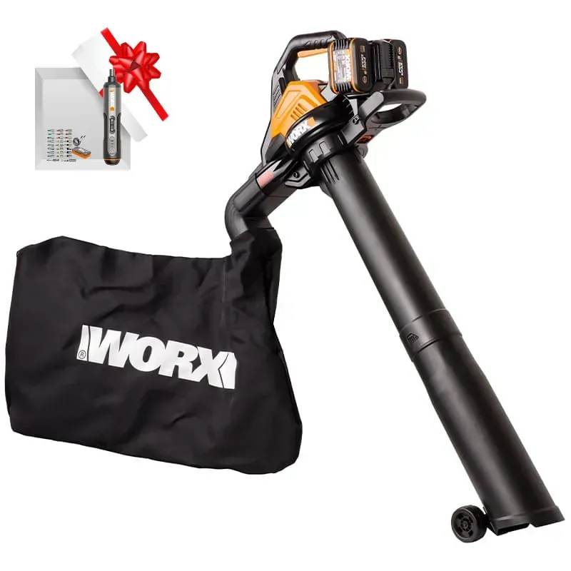 Воздуходувка-пылесос WORX WG583E 40V аккумуляторная бесщеточная — детальное фото