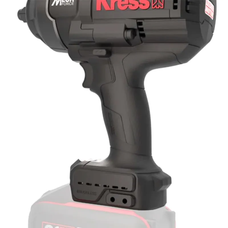 Гайковерт KRESS KUB33.91 20V 1300 Нм бесщеточный аккумуляторный — детальное фото