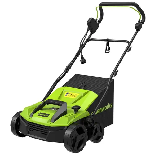 Аэратор-скарификатор Greenworks GDT15 1600W 2515507 (36 см) электрический — детальное фото