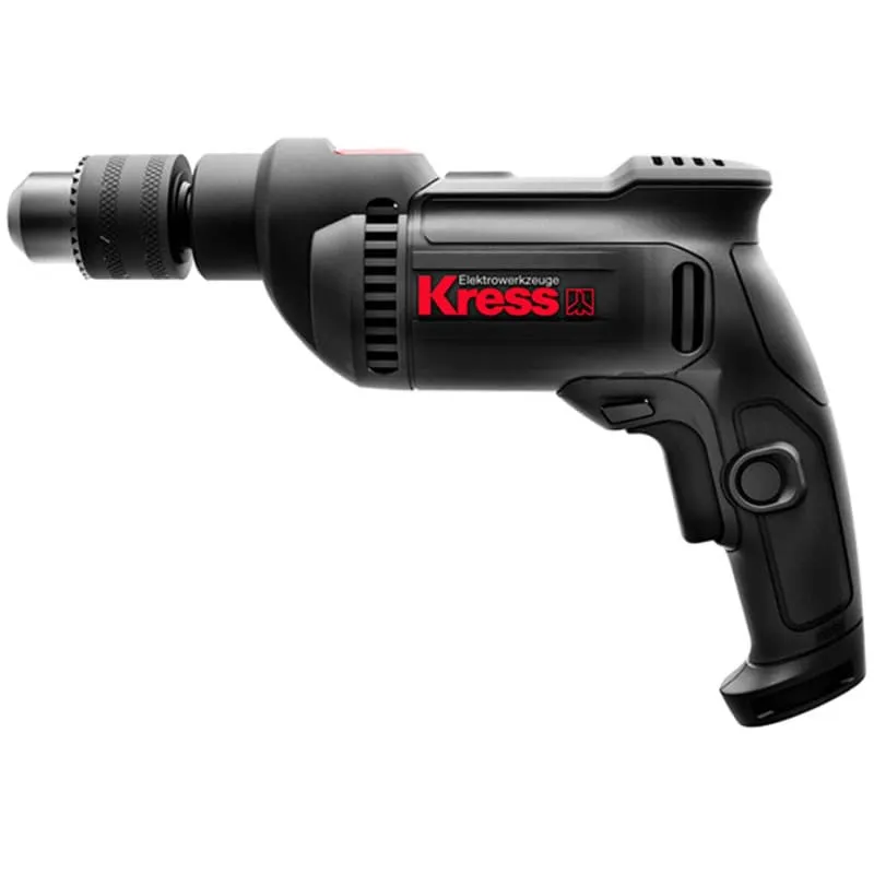 Дрель ручная KRESS KU120 650Вт 13мм электрическая — детальное фото