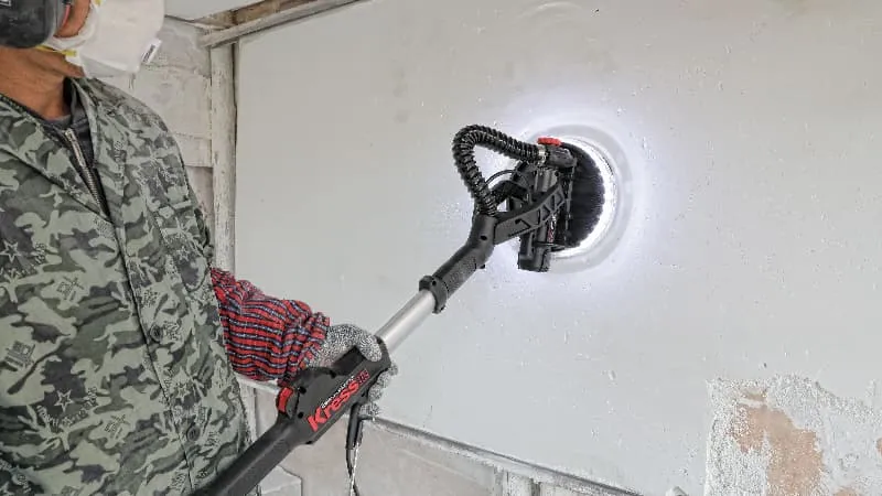 Шлифовальная машина для стен и потолков KRESS KU630 800W электрическая — детальное фото