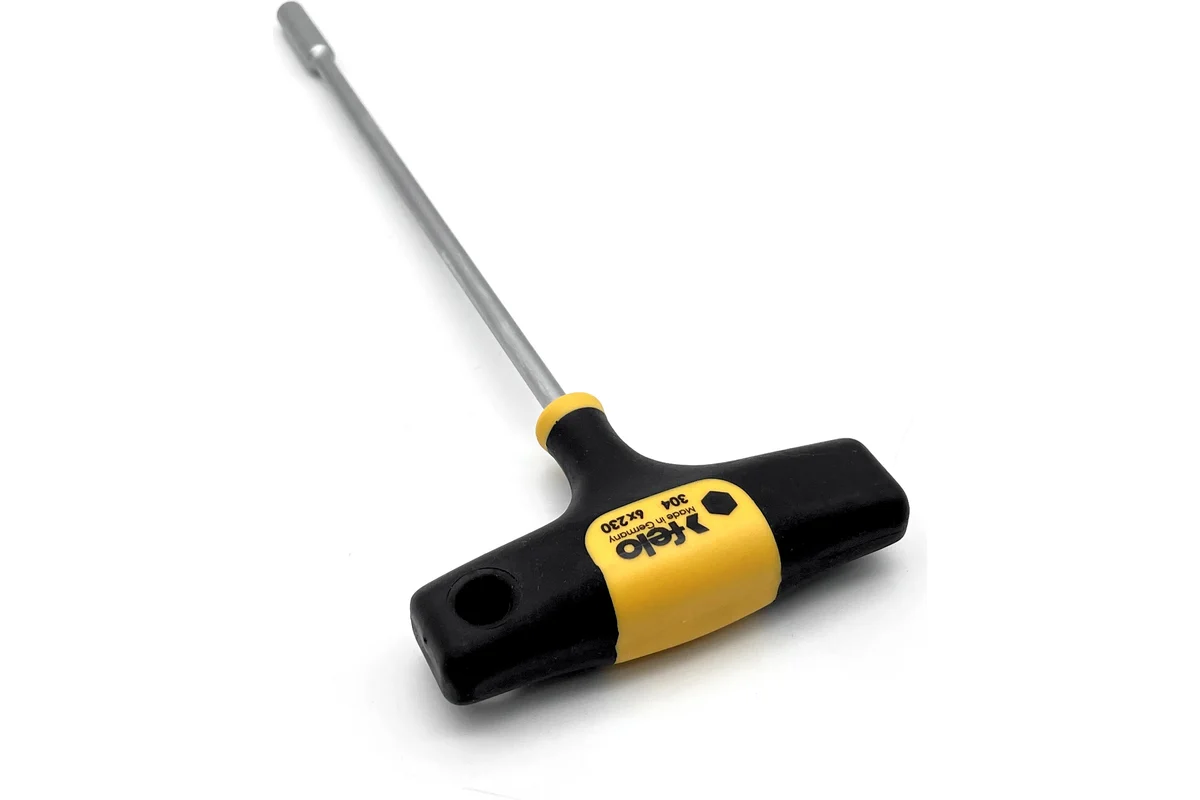 Т-образный ключ 6 мм, стержень 230 мм Felo 30406860 — детальное фото