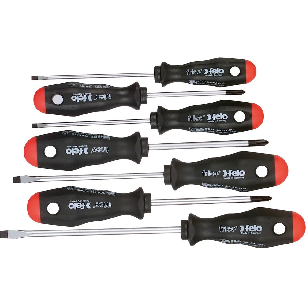 Набор отверток SL/PH/PZ, 7 шт Felo 50097118 — детальное фото