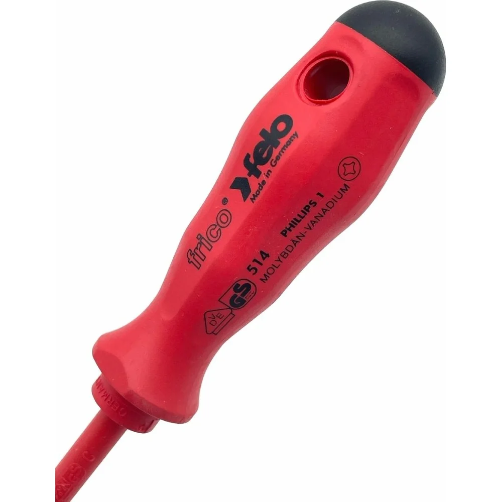 Диэлектрическая крестовая отвертка Felo PH 1 51410290 — детальное фото