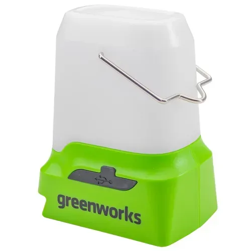 Фонарь светодиодный Greenworks G24LA500 24V 3501007 (500лм) аккумуляторный — детальное фото