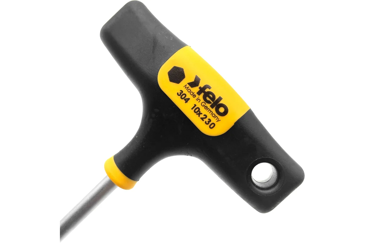 Т-образный ключ 10 мм, стержень 230 мм Felo 30410880 — детальное фото