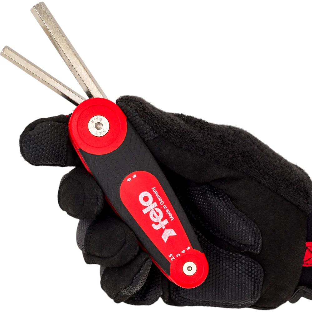 Раскладной набор шестигранных ключей Felo 6шт, HEX 2,5-8,0 34500721 — детальное фото