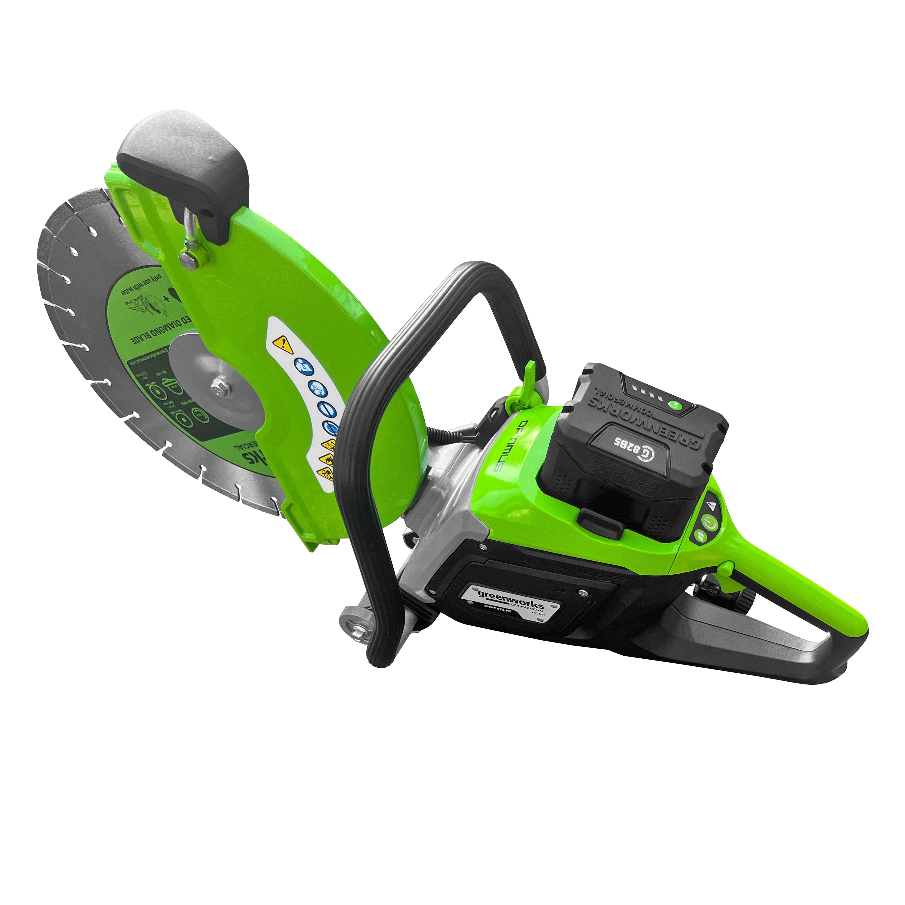 Бетонорез Greenworks 82PC14 82V 1501307 (350 мм) аккумуляторный — детальное фото