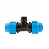 Тройник комбинированный с наружной трубной резьбой 32х1"Пх32