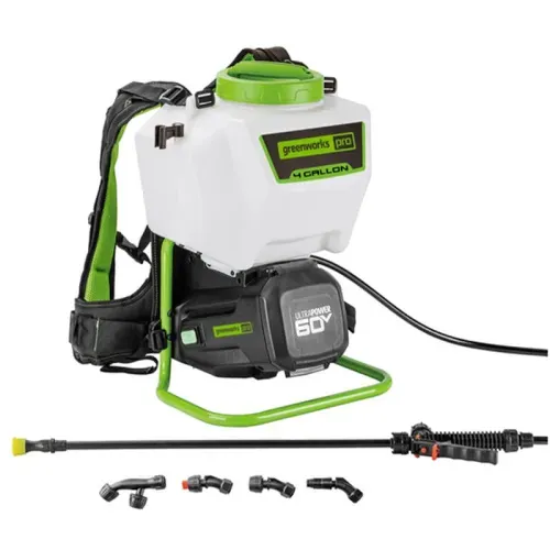 Садовый опрыскиватель Greenworks GW-BPS60 60V 5300107 аккумуляторный — детальное фото