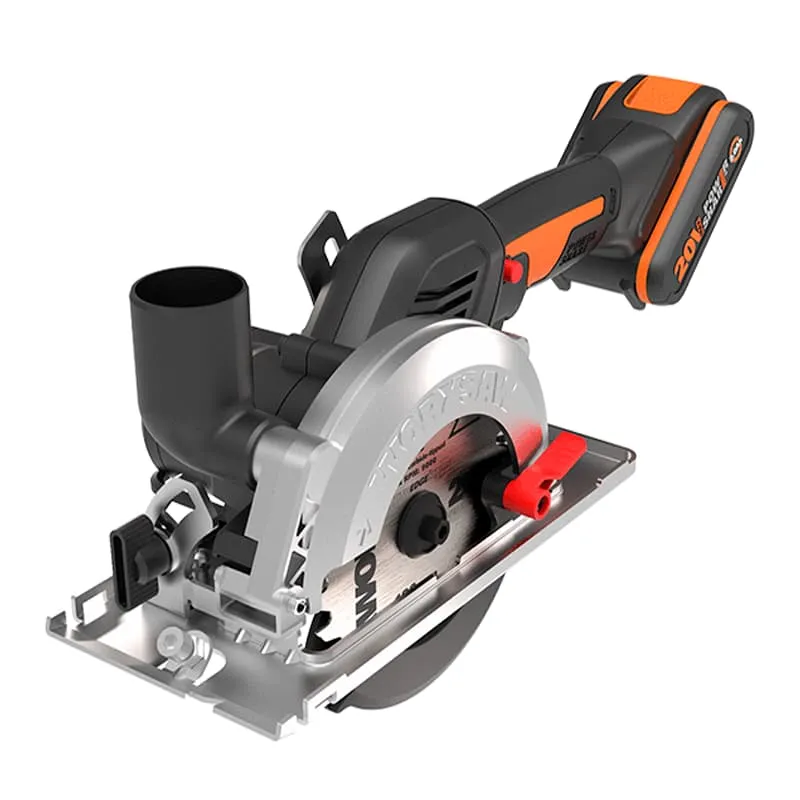 Циркулярная бесщеточная пила WORX WX531 20V 120мм аккумуляторная — детальное фото