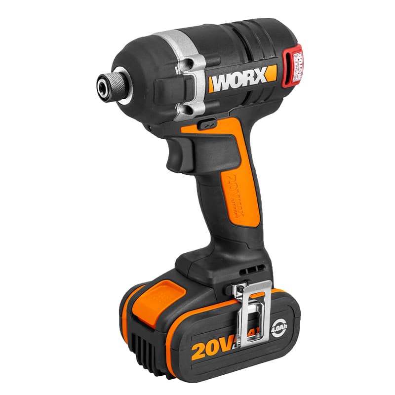 Винтоверт WORX WX292 20V 175Нм бесщеточный аккумуляторный — детальное фото