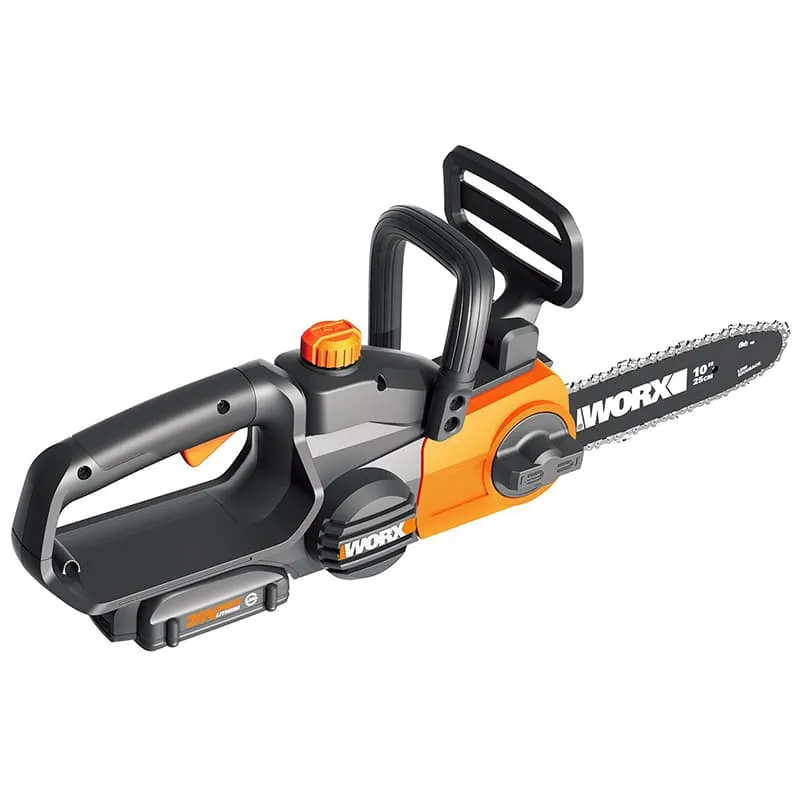 Пила цепная компактная WORX WG322E 20V 25см аккумуляторная — детальное фото