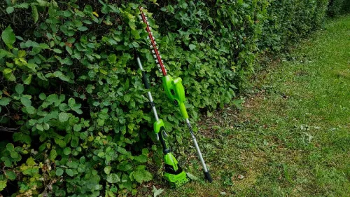 Кусторез штанговый Greenworks G40PHA 40V 2300407 (51 см) аккумуляторный — детальное фото