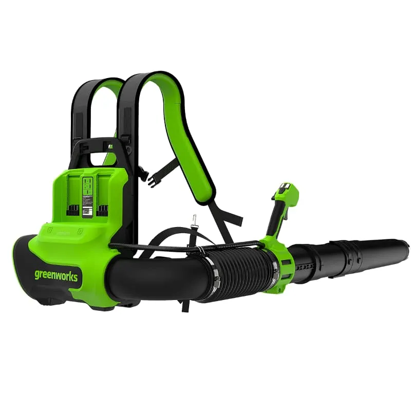 Ранцевая воздуходувка аккумуляторная Greenworks 40V 2408107UB, бесщеточная, с АКБ на 4 А*ч и ЗУ
