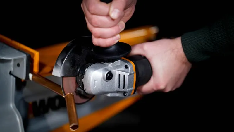 Угловая шлифмашина (болгарка) WORX WX803 20V 125мм аккумуляторная — детальное фото