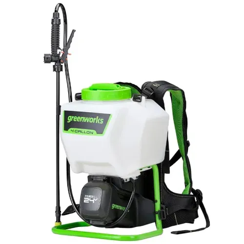 Опрыскиватель садовый аккумуляторный Greenworks 24V 5300307UA, с АКБ на 2 А*ч и ЗУ